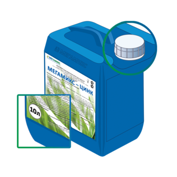 Комплексное микроудобрение МЕГАМИКС ЦИНК Комплексное микроудобрение МЕГАМИКС ЦИНК